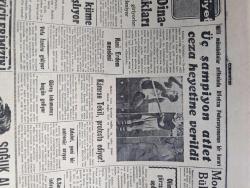 Cumhuriyet Gazetesi - 2 Ekim 1956 - CHP'nin Cevabı Partilerarası İşbirliğini Katiyetle Suya Düşürdü - Elazığ Ve Malatya Şeker Fabrikaları Da Açıldı - Kıbrıs Lefkoşe'de Caddeye İngilizler Katliam Yolu Adını Taktı Fotoğrafı - Atatürk Üniversitesi Hazırlığı - Hitler'in Halefi Amiral Doenitz Hapisten Çıktı - Süveyşi Kullananlar Birliği Dün Kuruldu - Devlet Tiyatrosunda Finten - Şairi Azam Abdülhak Hamid'in Eşi Lüsiyen Finten'in İlk Temsilinde Bulunmak Üzere Ankara'ya Çağrıldı Fotoğrafı - Nefes Alan İstanbul 4 Cemil Topuzlu Ne Diyor Röportajı Yapan Şahab Balcıoğlu - Don Camillo'nun Küçük Alemi Yazan G. Guareschi Yazı işleri - Aşktan Da Üstün Yazan Elizabeth Gaskell Yazı Dizisi - Komili Çamaşır Sabunları - Karşılıklı İtimad Yazan Burhan Felek Köşe Yazısı - Komünist İmparatorluğu 20 Sene Kadar Ortadan Kalkacak - Tarihin Tarihi Kraliçe Marie Stuart - Yeşil Alev Filmi Yeni Melek Sinemasında - Fenerbahçe Moskova Dinamo Maçının Hazırlıkları - Fenerbahçe Kulübü Atletizm Şubesi Kaptanı Kamran Tekil