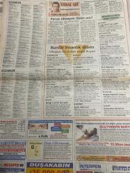 SABAH İSTANBUL GAZETESİ - 19 Şubat 1999 -erdal Bilallar-filiz Güler-ramazan Yazgan-şenol baştakar-eczaneler-önemli telefonlar-İstanbulluların sesini dinleyin-Sarı Sayfalar-İstanbul’da kültür sanat-Güzellik Rehberi-erdal Çetin-Aysel Topcan-Bekir ergüden-Sükrü aksungur-Tevfik Turan-raşit taşkın-Maltepe-Beşiktaş-Güngören-Göztepe-Gebze-Faruk Cemşit-Yalçın Yıldırım-Esin Özbey-Nuray yükselen-Canan arın-şükran eroğlu-Ferhan Şensoy-makam aracından inin de bu sokaklarda yürüyün-engin akbaş-interneti patlatan film Elektronik aşk-Ahunbay-interpen-onur aksam liseleri-megapen-pimapen-firatpen-kontakt lens-nejat Uygur-kaynanatör- keşanlı ali destanı-haldun taner-hababam sınıfı- sen hiç ateşböceği gördün mü-çoçukcafe-casper- üç baba hasan-levent kırca-oya başar-peter pan-ferhangi şeyler-ferhan Şensoy-komik çocukla mahallesi-hayat güzeldir- bıçağın iki yüzü