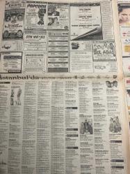 SABAH İSTANBUL GAZETESİ - 27 Ocak 1999 -erdal Bilallar-filiz Güler-ramazan Yazgan-şenol baştakar-eczaneler-önemli telefonlar-İstanbulluların sesini dinleyin-Sarı Sayfalar-İstanbul’da kültür sanat-Güzellik Rehberi-erdal Çetin-şenol Savaş-ayetullah bilen-75. yıl Cumhuriyet Lisesi-Anadolu hisarı-Bayrampaşa-Bakırköy-Kadıköy-Ali Müfit Gürtuna-İzmirli Kürt Saray-Saffet Bulut-Muzaffer Doğan-Tuncay Özel tiyatrosu-AKM-akbaş-29 Ekim parkı-Dekortas-emotion-pimapen- yıldız oto servisi-izmirli kürk sarayı-hababam sınıfı-sen hiç ateşböceği gördün mü- yılmaz erdoğan-peter pan-marti-üç baba hasan-levent kırca-oya başar-bitirim ikili-jackie chan-chris Tucker-lazer epilasyon-rezene estetik-bella-tual estetisyen kursu-estemed-bellaplast-bizim ev-
