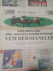 SABAH İSTANBUL GAZETESİ AVRUPA YAKASI GAZETESİ -30 haziran 1998- Hakan çalman-murat çiftçi-bilginercell-mahmut Açıksöz- yılmaz özdil-erdal Bilaller- Ahmet Çetinkaya- ramazan bal- Vahap Kurtoğlu- ergin Ekiz kuzu-lokman Yılmaz-Sed telefon-binapen-pimapen-stanley-pakpen-gençtur-kurtoğlu çelik kapı-kuz optik-özel efdal ana ve ilköğretim okulu-lem-atli karınca yaz okulu-vem dershaneleri- koşuyolu English-aktel