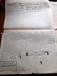 Cumhuriyet Gazetesi - 14 Kasım 1945 - İngiliz Başbakanı Mr. Attlee'nin Amerikan Kongresi deki Söylevi - Filistin Meselesi - Ankara Cinayeti Davası Dün Karara Bağlandı - Katil Reşid Mercan 20 Sene Haşmet Orbay İse 1 Sene Hapse Mahkum Edildi - De Gaulle Dün Tekrar Devlet Reisi Seçildi - Topkapı Sarayında Açılan Tarihi Sergiler Fotoğraf - Yugoslav Seçimi Tito'nun Büyük Bir Çoğunluk Kazandığı Tahakkuk Ediyor - Tekel Davaları - Uğursuz Yıl Leon Blum'un Hatıraları Yazı Dizisi - Bir Aşk Gecesi Nakleden Hamdi Varoğlu Yazı Dizisi - Kitap Saati Yazan Burhan Felek Köşe Yazısı - Sherlock Holmes Ve Gizli Radyo Alkazar Sinemasında - Endülüs Geceleri İpek Sinemasında - Münir Nurettin Senenin İlk Konseri Saray Sinemasında - Bugünkü Radyo Programı - Öksürük Ve Bronşite Karşı Tural - Hasan Parfümleri - İstanbul Belediyesi Şehir Tiyatrosu Komedi Kısmında Söylemeli Mi Dram Kısmında Sanatkar Aşkı Oyunu - Borsa - Singer Saatleri