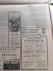 Cumhuriyet Gazetesi - 14 Kasım 1945 - İngiliz Başbakanı Mr. Attlee'nin Amerikan Kongresi deki Söylevi - Filistin Meselesi - Ankara Cinayeti Davası Dün Karara Bağlandı - Katil Reşid Mercan 20 Sene Haşmet Orbay İse 1 Sene Hapse Mahkum Edildi - De Gaulle Dün Tekrar Devlet Reisi Seçildi - Topkapı Sarayında Açılan Tarihi Sergiler Fotoğraf - Yugoslav Seçimi Tito'nun Büyük Bir Çoğunluk Kazandığı Tahakkuk Ediyor - Tekel Davaları - Uğursuz Yıl Leon Blum'un Hatıraları Yazı Dizisi - Bir Aşk Gecesi Nakleden Hamdi Varoğlu Yazı Dizisi - Kitap Saati Yazan Burhan Felek Köşe Yazısı - Sherlock Holmes Ve Gizli Radyo Alkazar Sinemasında - Endülüs Geceleri İpek Sinemasında - Münir Nurettin Senenin İlk Konseri Saray Sinemasında - Bugünkü Radyo Programı - Öksürük Ve Bronşite Karşı Tural - Hasan Parfümleri - İstanbul Belediyesi Şehir Tiyatrosu Komedi Kısmında Söylemeli Mi Dram Kısmında Sanatkar Aşkı Oyunu - Borsa - Singer Saatleri