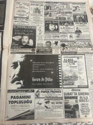 SABAH İSTANBUL GAZETESİ - 4 Şubat 1999 -erdal Bilallar-filiz Güler-ramazan Yazgan-şenol baştakar-eczaneler-önemli telefonlar-İstanbulluların sesini dinleyin-Sarı Sayfalar-İstanbul’da kültür sanat-Güzellik Rehberi-engin akbaş-Ali Müfit Gürtuna-gazeteci Funda Özkan-Tahir Sert-İbrahim Çallı-Cemil Udin-Barış Manço sokağı-Barış Manço için AKM tören-Barış Manço ilköğretim okulu-hücum tulgar-arena Genel müdürü İzi Kohen-Halit Akçatepe-Ayşen Gruda-Tuncay Özel-Ulaş sat uydu- kılıçlar-pendik akşam lisesi-namik ekin ve güven press spor aletleri--nejat uygur-kaynanatör-gönüller ışığı mevlana-murat salim tokaç-yavuz akalın-dilekçe- üç baba hasan -levent kırca-oya başar- üç silahşörler-hababam sınıfı-peter pan-popcorn-nice yıllara-bitirim ikili-jackie chan-chris tucker-pamuk prenses-lazer epilasyon-belmer-bellaplast-alanur özalp-estelazer-sinerji-serada-fizyoplast-fizyomer-endoti-etibank
