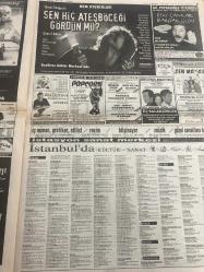 SABAH İSTANBUL GAZETESİ - 8 Şubat 1999 -erdal Bilallar-filiz Güler-ramazan Yazgan-şenol baştakar-eczaneler-önemli telefonlar-İstanbulluların sesini dinleyin-Sarı Sayfalar-İstanbul’da kültür sanat-Güzellik Rehberi-engin akbaş-Ali Müfit Gürtuna-hıncal Uluç-Rögar tuza-Megakent İstanbul-İrfan gökçay-birsel Sancar-sultan Uçar-Cahit Özden-muazzez abacı-Okan Işık-Hüseyin Aslan-Cemal Özen-Yüksel Mansur-İsmail Polat-Mehmet Şentürk-hüsnü okçuoğlu-bilge Kutlu-Yakup yeni-Bilta bilgisayar-pendik akşam lisesi-interpen-emim otomotiv-özsoy-sen hiç ateşböceği gördün mü-üç baba hasan-levent kırca-oya başar-peter pan- keşanlı ali destanı-haldun taner-ferhan Şensoy-ferhangi şeyler-popcorn-ata Demirer-eski camlar bardak oldu