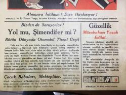YENİ KÖROĞLU GAZETESİ - 20 AĞUSTOS 1932 - SAYI: 451 - ALMANYA İNTİKAM DİYE BAĞIRIYOR! - YOL MU, ŞİMENDİFER Mİ? - GÜZELLİK MÜSABAKASI İPTAL EDİLDİ - ÇOCUK BABALARI, MEKTEPLİLER - İSTANBUL BU! - AYI NEZAKETİ - ERZURUM'DA SEYLAP - KADI EFENDİ AKLIN NEREDE? - 1 YILDA 2500 HIRSIZLIK - PAPAS MEKTEPLERİ - BACADAN KAÇANLAR - HEP KADIN İŞİ - SAMSUNLULAR - HAPİSHANEDE - HACCACI ZALİM - HACCAÇ ARAPLARIN KAFASINI KESTİRDİ, DİRİ DİRİ DERİSİNİ YÜZDÜRDÜ - HACCACIN NUTKU - İPEKİŞ YERLİ MALLARI SERGİSİ BURSA - ESNAF ve EHALİ BANKASI MEMURLARI FOTOĞRAFI - HALİÇ İLERİSPOR TAKIMI FOTOĞRAFI
