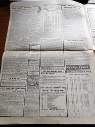 Cumhuriyet Gazetesi - 3 Nisan 1948 - Faşizm İle Komünizmi Ayırt Etmek Doğru Değildir Köşe Yazısı - Berlin'de Durum Gittikçe Vahim Bir Safhaya Giriyor - Sovyetler İngiliz Amerikan Bölgesi Yakınına Zırhlı Birlikle Sevkettiler - Dışişleri Bakanımız Necmettin Sadak Dün Atina'ya Vardı - Fındıklı'da Güzel Sanatlar Akademisi Yangınında Kasıt Var Fotoğrafı - Ankara Üniversitesi Rektörü Şevket Aziz Kansu'nun Odasında Hadiseye Karışan 80 Genç Mahkemeye Verildi - Şehir Tiyatrosundaki Hadise Mahkemeye intikal Etti - Cahide Sonku ve Hüseyin Kemal Gürman Tarafından Şevket Bayatlıya Açılan Hakaret Davası - Kavga İle Biten Şiir Resmigeçidi - Safiye Ayla İle Perihan Altındağ Sözeri Borsa Kıraathanesinde - Goebbels'in Hatıraları Yazı Dizisi - Yeni Kitaplardan 10 Tanesi Yazan Kemal Salih Sel - Huzur Yazan Ahmet Hamdi Tanpınar Yazı Dizisi - Deli İmiş Yazan Burhan Felek Köşe Yazısı - Zehirli Kucak Filmi Elhamra Sinemasında -Müzeyyen Senar Işıl Ve Zehra Bilir Beyoğlu Eski Novotni Oteli Altında Saz Salonunda