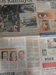 SABAH İSTANBUL GAZETESİ AVRUPA YAKASI GAZETESİ -5 ağustos 1998- Talip akliman-nejat ebcim-gülşen demir-hüseyin avni-faruk Yüksel- osman yıldız-şenol baştakar-erdal gülerler-baymak- ganyan- rezervasyonlar-eczaneler- vedat babataş'ı-süleyman demir-mehmet tüysüz-hasan Akgün- ınterpan-gözden-kevs güvenlik sistemi- mimar Teoman- seminer cilt bakım kliniği- önemli telefonlar-sefa-