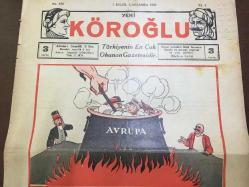 YENİ KÖROĞLU GAZETESİ - 7 EYLÜL 1932 - SAYI: 456 - AVRUPA'YI BİR EL KARIŞTIRIYOR AMA KİMİN ELİ? - HARP İSTİYORLAR - ALEM OK GİBİ GİDERKEN... - 10 KURUŞ YEVMİYE - AÇIK HESAP - AKREM-YILAN - SOFU HACA ve EVLİYA ÇELEBİ - 2000 LİRAYA BEKARLARA YAZIK OLUYOR - KURTULUŞ YOKTUR - BİR DÜĞÜN 3000 DAVETLİ 600 ATLI 500 KOYUN KESİLDİ 100 KAZAN PİLAV ZERDE YAPILDI - PARA MI GÖNÜL MÜ? - BERBERLERİN YARIŞI - MEKTEPLER AÇILIYOR - ATI ALAN ÜSKÜDAR'I AŞIYOR - ANAYA KIYILIR MI? - HACCACI ZALİM, ARAP TARİHİNDEN BİR PARÇA, BÜTÜN BASRA ve KÜFE KANA BOYANDI. KILIÇ KILICA - KEMALETTİN ŞÜKRÜ - KIBRIS ADASINDA TÜRK KIZLRI, KIBRIS KIZ LİSESİ 1932 MEZUNLARI FOTOĞRAFI, NİDAİ BEY - ÇOCUKLARA İSTİKBAL - BOKS, NURİ BEY FOTOĞRAFI
