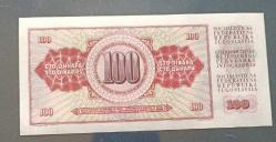 Yugoslavya 1986 100 Dinar Çil