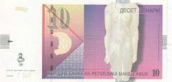 Makedonya 10 Dinar 2011 Çil