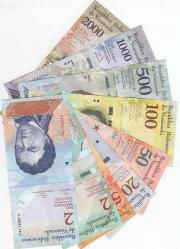 Venezuela Para Seti 9 Çeşit Çil