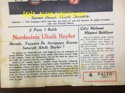 YENİ KÖROĞLU GAZETESİ - 17 EYLÜL 1932 - SAYI: 464 - SİYASET DEMEK TİCARET DEMEKTİR - 5 PARA 1 BALIK - NERDESİNİZ UKALA BEYLER - ÇİFTÇİ MEHMET MÜŞTERİ BEKLİYOR - 4 PALTO HEDİYESİ - KIZ EVLAT DERDİ - BOĞAZİÇİ - VARNALI MÜMİN TENEKECİ MİŞON - SU TESTİSİ - RAKI ve KADIN - UCUZLUK ŞAMPİYONU - SİNEMA ELHAMRA, CENNET KUŞU, LILIYAN HARVEY, MELEK, AŞKTA GALİP - GÜREŞLER BİTTİ - ÇOCUKLARA İSTİKBAL - OKUMUŞ MUHTAR - GRAV! - KANLI KULE CİNAYETİ, GENÇ OSMAN YENİÇERİLERİN ELİNDE - LUVR MAĞAZASI, BEYOĞLU - İSTANBUL ve TRAKYA ŞEKER FABRİKALARI MÜDÜRLÜĞÜ - ÇENBERLİTAŞ BİÇKİ YURDU KADINLARI FOTOĞRAFI