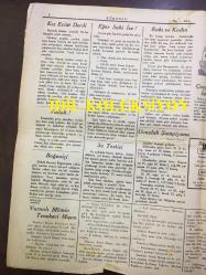 YENİ KÖROĞLU GAZETESİ - 17 EYLÜL 1932 - SAYI: 464 - SİYASET DEMEK TİCARET DEMEKTİR - 5 PARA 1 BALIK - NERDESİNİZ UKALA BEYLER - ÇİFTÇİ MEHMET MÜŞTERİ BEKLİYOR - 4 PALTO HEDİYESİ - KIZ EVLAT DERDİ - BOĞAZİÇİ - VARNALI MÜMİN TENEKECİ MİŞON - SU TESTİSİ - RAKI ve KADIN - UCUZLUK ŞAMPİYONU - SİNEMA ELHAMRA, CENNET KUŞU, LILIYAN HARVEY, MELEK, AŞKTA GALİP - GÜREŞLER BİTTİ - ÇOCUKLARA İSTİKBAL - OKUMUŞ MUHTAR - GRAV! - KANLI KULE CİNAYETİ, GENÇ OSMAN YENİÇERİLERİN ELİNDE - LUVR MAĞAZASI, BEYOĞLU - İSTANBUL ve TRAKYA ŞEKER FABRİKALARI MÜDÜRLÜĞÜ - ÇENBERLİTAŞ BİÇKİ YURDU KADINLARI FOTOĞRAFI