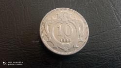 10 HELLER 1895 AVUSTURYA MACARİSTAN İMPARATORLUĞU