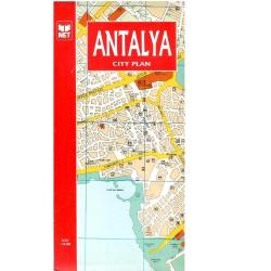 Türkiye - Antalya - Alanya  Map City Plan Arkalı Önlü  (Harita)