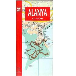 Türkiye - Antalya - Alanya  Map City Plan Arkalı Önlü  (Harita)