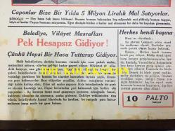 YENİ KÖROĞLU GAZETESİ - 26 EKİM (TEŞRİNİEVVEL) 1932 - SAYI: 470 - CAPONLAR BİZE BİR YILDA 5 MİLYON LİRALIK MAL SATIYORLAR - BELEDİYE, VİLAYET MASRAFLARI PEK HESAPSIZ GİDİYOR - CAHİL İMAMLAR! - UCUZLUK ŞAMPİYONU - ÇALMA KAPIYI ÇALARLAR KAPINI - CİĞERİNİ PARÇALAMIŞ - KURTLAR - AFERİN CANDARMA - SİNEMA MELEK, KARIM OLACAKSIN, ELHAMRA, ŞANGHAİ-EKSPRES - İSTANBUL SPOR ŞAMPİYON - RUSLARA YENİLDİK - AFERİN KARAGÜMRÜK - ROMANYA TÜRKLERİ - ALTINLARI ÇALANLAR - KANLI KULE CİNAYETİ - HAMZA RÜSTEM BEY, İZMİR FOTO MUHABİRİ, İZMİR ÇOCUK YURDU 1932 FOTOĞRAFI