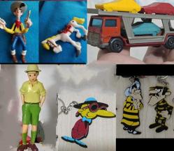 Red Kit Düldül Tenten figür oyuncak biblo.Tipitip Joe Dalton ma anne Dalton anahtarlık süs.Eskilerden mini model araba taşıyıcı transporter araba.Koleksiyon vintage retro nostalji hediye tasarım dekor antika reklam promosyon minyatür diorama