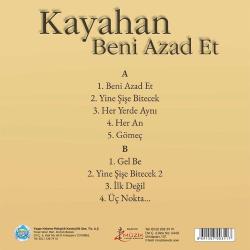 Kayahan Beni Azad Et  Plak LP   SIFIR JELATİNLİ AMBALAJINDADIR Gömeç Gel Be Yine Şişe Bitecek