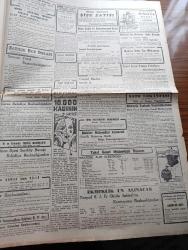 Cumhuriyet Gazetesi - 13 Haziran 1947 - Avrupa'yı Saran Buhran Köşe Yazısı - Amerika İle Sovyetler Arasındaki Gerginlik - Maliye Bakanı Halid Nazmi Keşmir'in Gelir Vergisine Dair Demeci - Amerikan Heyeti İzmir'de - Dünya İktisadi Durumu Vahim - Nakliyatta Kamyon Tren Ve Gemi Rekabeti - Prenses Neslişah Hakkında Aslı Çıkmayan Çok Çirkin Bir Dedikodu - Yunanistan'da 5 Sınıf Silah Altına Çağırıldı - 16. Asırda İstanbul'da Bir Musikili Temsil Yazan Refik Ahmed Sevengil - Necip Fazıl Kısakürek'in Büyük Doğu Gazetesi 4 Ay Kapatıldı - Leopold Levy'nin Sergisi Yazan Fikret Adil - Adak Yazan Kemal Ragıp Yazı Dizisi - Amerika'nın Yardımı Hakkında Pravda'nın Saçmaları -  Mesken Buhranına Karşı Yazan Burhan Felek Köşe Yazısı - Ankara Yedinci Hafta Koşularının Tahminleri Yazan Reşad Kuran - Süreyya Plajı Açılıyor - Şato Lokantası - Star Traş Bıçağı - Bugünkü Radyo Programı - Mimeograph Teksir Makineleri - Venüs Çam Kolonyası - Arlon Saat Mağazaları - Doktor Şükrü Mehmed Sekban