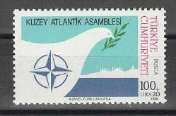 1986 KUZEY ATLANTİK ASAMBLESİ MNH