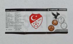 2020-2021 SÜPER LİG ŞAMPİYONU BEŞİKTAŞ T.C.DARPHANESİ GÜMÜŞ VE BRONZ HATIRA PARA SETİ