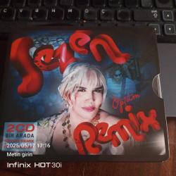 Sezen Aksu - Öptüm / Remix 2cd / CD ambalajında