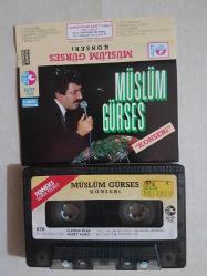 MÜSLÜM GÜRSES  KONSERİ ÜSTÜME DÜŞME BENİM ELENOR KAĞIT BASKI