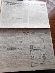 Cumhuriyet Gazetesi - 16 Eylül 1945 - Boğazlarımız Ve Amerikan Tezi Profesör Doktor Yavuz Abadan Köşe Yazısı - Irak Kral Naibi Geldi Fotoğraf - Amerikan Basını İngiltere'ye Yardım Edilmesi Aleyhinde - İstanbul Milletvekilleri Halkı Dinliyorlar - Acı Bir Kayıp Eczacı Hasan Dün Bir Kalp Krizi Neticesi Vefat Etti - Cemal Nadir Karikatür - Goering'in Hatıraları Yazı Dizisi - Haftanın Şakaları Yazan Burhan Felek - Lorel İle Hardi Çalgıcı Filmi İpek Sinemasında - Ciğerdelen Yazan Safiye Erol Yazı Dizisi - Beşinci Kol Saray Sinemasında - Zehra Bilir Ve İsmail Dümbüllü Beşiktaş Bahçesinde - Fenerbahçe Takımı Ajaks Futbolcularıyla Karşılaşıyor - Kira Kiralina Yazan Panait İstirati - Şişli Terakki Lisesi - Bugünkü Radyo Programı - Safiye Ayla Melahat İzmirli Ve Suzan Güven Cağaloğlu Çiftesaraylar Bahçesinde