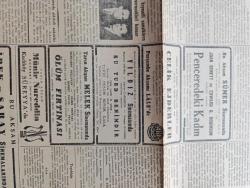 Cumhuriyet Gazetesi - 18 Aralık 1945 - Bir Tamim Yazan Nadir Nadi Köşe Yazısı - Meclis Dün Bütçe Görüşmelerine Başladı - Maliye Bakanı Nurullah Esad Sümer'in Bütçe İçin Verdiği Mühim İzahat - Hikmet Bayur Ekonomi İşlerini Daha İyi Görecek Bir Hükümetin Gelmesini Dilerim Dedi - Mısır Hükümeti İngiltere'ye Nota Verdi - Elektrik Fabrikası Tehlikeli Durumda - Tasarruf Haftası - Bu Gece Ay Tutulacak - Sanatkar Haluk Tanju'nun Resim Sergisi - İki Kıymetli Sanatkar Mithat Fenmen İle Orhan Borar'ın Verecekleri Konser - Azerbaycan Hükümeti Programını İlan Etti - Bir Aşk Gecesi Nakleden Hamdi Varoğlu - Zeytinyağı İşi Yazan Burhan Felek Köşe Yazısı - Penceredeki Kadın Bu Akşam Sümer Sinemasında - Münir Nurettin Selçuk - Bugünkü Radyo Programı - Borsa - Atomin Pantolon Pardesü