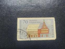 Almanya Pulu - Germany Stamp - Mektup Zarfından Kesilmiş / Postadan Geçmiş Pul Filateli - ALMANYA PULU, 70 PARA - YABANCI PULLAR