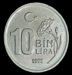 1998 10 Bin Lira Çil