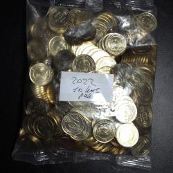 2022 YILI 10 KURUŞ DARPHANE POŞETİNDE ÇİL TCM 0602