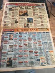 SABAH MELODİ GAZETESİ VE SABAH TELERAMA GAZETESİ KADINLARA ÖZEL GAZETESİ - 28 MAYIS 1994- venüs güzelliğinin sırları - harika saat - biberon sütü geliştiriyor- Süleyman turan - astroloji - Bülent kısa - Meltem pusat - atv - migren ağrısının azaltılması yolları - sinema kulübü- sabah filmleri - bitirim kardeşler - akşam filmleri - öp beni hayat mı bu - telerama program - ince memed-çifte korku - ilişkiler - herkesin keyfi yerinde - esrarengiz konuk - ecelle yarış