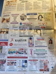 SABAH İSTANBUL GAZETESİ - 6 Ocak 1999 -Baymak-vallero-emka-mesi güzellik-alsisan pvc-bilgi bilgisayar-bellaplast-ümran güzellik salonu-tual estetik kursu-jasmine beauty center- üç baba hasan-levent kırca-oya başar- aşkolsun-hababam sınıfı-bitirim ikili-jackie chan-chir Tucker- üç salakörler-nice yıllara- nejat Uygur- kaynanatör-mustafa sağyaşar-interpen-pendik akşam lisesi-kuzey teknik-Ahmet Çetinkaya-Ahmet Bahadırlı-Tahsin Salihoğlu-bahtiyar uyanık-Can esen-Hasan akgün-Saffet Bulut-Cüneyt akgün-çocuğun adı yok-ben yıkmadım-
