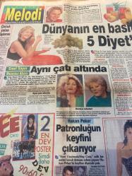 SABAH MELODİ GAZETESİ VE SABAH TELERAMA GAZETESİ KADINLARA ÖZEL GAZETESİ - 21 Ekim 1991-Emel Sayın-Muazzez Abacı-Hakan Peker-Fulya Kumcu-Nurettin Soydan-Dünyanın en basit 5 diyeti-Brian Krause-eskici ve oğulları-Kadir İnanır-Fikret Hakan-Orhan Kemal-Çetin Özkaya-Şahin Gök-Günter Wolf-Karen Bourdeaux-Dert ortağınız Gönül Abla-Artur Stone-Cinsel sorunlarınız-Robert Redford-Cumhur Önal-Sharon Gless-John Ritter-Seden Kızıltunç-Paul Abdul