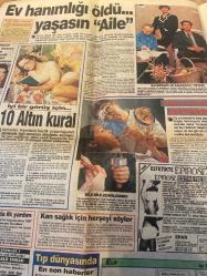 SABAH MELODİ GAZETESİ VE SABAH TELERAMA GAZETESİ KADINLARA ÖZEL GAZETESİ - 21 Ekim 1991-Emel Sayın-Muazzez Abacı-Hakan Peker-Fulya Kumcu-Nurettin Soydan-Dünyanın en basit 5 diyeti-Brian Krause-eskici ve oğulları-Kadir İnanır-Fikret Hakan-Orhan Kemal-Çetin Özkaya-Şahin Gök-Günter Wolf-Karen Bourdeaux-Dert ortağınız Gönül Abla-Artur Stone-Cinsel sorunlarınız-Robert Redford-Cumhur Önal-Sharon Gless-John Ritter-Seden Kızıltunç-Paul Abdul
