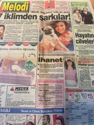 SABAH MELODİ GAZETESİ VE SABAH TELERAMA GAZETESİ KADINLARA ÖZEL GAZETESİ - 21 Ekim 1991-Emel Sayın-Muazzez Abacı-Hakan Peker-Fulya Kumcu-Nurettin Soydan-Dünyanın en basit 5 diyeti-Brian Krause-eskici ve oğulları-Kadir İnanır-Fikret Hakan-Orhan Kemal-Çetin Özkaya-Şahin Gök-Günter Wolf-Karen Bourdeaux-Dert ortağınız Gönül Abla-Artur Stone-Cinsel sorunlarınız-Robert Redford-Cumhur Önal-Sharon Gless-John Ritter-Seden Kızıltunç-Paul Abdul