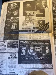 SABAH İSTANBUL GAZETESİ - 5 Mart 1999-Sarı sayfalar- üç baba hasan-levent kırca-oya başar-hayat güzeldir-acaba hangisi-sen hiç ateşböceği gördün mü-bkm oyuncuları- yılmaz erdoğan-eski çamlar bardak oldu-popcorn-nice yıllara-yol-cineplex-kraliçe elizabeth- tatlı charity-cineplex odeon-cinemax-komik çocuklar mahallesi-pamuk prenses-propoganda-kemal sunal-meltem cumbul-metin akpınar-rafet el roman-broadway- keşanlı ali destanı-haldun taner-casper-çocukcafe-peter pan-onur durmuş-Erol Kaya-İdris güllüce-Osman Albayrak-Yahyabaş-Serdar Yılmaz-Arif Calva-Ahmet Genç-Nusret Bayraktar-Yetkin Çavdar-