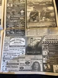 SABAH İSTANBUL GAZETESİ - 5 Mart 1999-Sarı sayfalar- üç baba hasan-levent kırca-oya başar-hayat güzeldir-acaba hangisi-sen hiç ateşböceği gördün mü-bkm oyuncuları- yılmaz erdoğan-eski çamlar bardak oldu-popcorn-nice yıllara-yol-cineplex-kraliçe elizabeth- tatlı charity-cineplex odeon-cinemax-komik çocuklar mahallesi-pamuk prenses-propoganda-kemal sunal-meltem cumbul-metin akpınar-rafet el roman-broadway- keşanlı ali destanı-haldun taner-casper-çocukcafe-peter pan-onur durmuş-Erol Kaya-İdris güllüce-Osman Albayrak-Yahyabaş-Serdar Yılmaz-Arif Calva-Ahmet Genç-Nusret Bayraktar-Yetkin Çavdar-