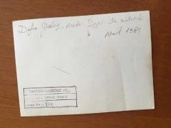 KAYNANALAR DİZİSİNİN DÖNDÜ'SÜ DEFNE YALNIZ'IN METE SEZER'LE NİKAHINDAN 2 FARKLI ORİJİNAL FOTOĞRAF - 18 x 13 cm ve 14,5 x 10,5 cm EBADINDA - 2 ADET FOTOĞRAF, MART 1981
