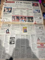 SABAH TELERAMA GAZETESİ VE SABAH TELERAMA GAZETESİ-6 ŞUBAT 1997- meltem cumbul - evlilik ve astroloji- öldüren şüphe - Nurten koca avında - Ahmet vardar - Erdoğan sevgin - cybill shepherd-hayat ağacı - mavi cami-kayhan yıldızoğlu - akşam filmleri - naylon Kemal - ada kaya güler - şerif Ercan -