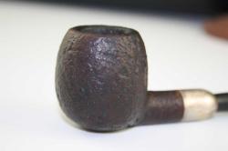 SAVİNELLİ PUNTO ORO PİPO TAM VİNTAGE ANTİKA PARÇA VE ORJİNAL GÜMÜŞ VE ALTIN  (BÜYÜK RAF 5 KUTU