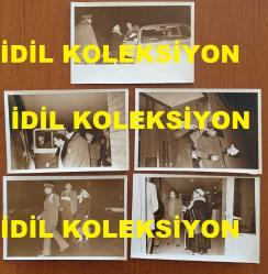 DEFNE YALNIZ & METE SEZER ÇİFTİNİN ÜST KATLARINDA OTURAN AVUKAT İLYAS AKÇAM TARAFINDAN BIÇAKLA YARALANMALARI OLAYINA AİT  ORİJİNAL 5'Lİ FOTOĞRAF SETİ - 18 x 12 cm EBADINDA - 22 MART 1983