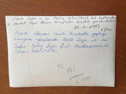 DEFNE YALNIZ & METE SEZER ÇİFTİNİN ÜST KATLARINDA OTURAN AVUKAT İLYAS AKÇAM TARAFINDAN BIÇAKLA YARALANMALARI OLAYINA AİT  ORİJİNAL 5'Lİ FOTOĞRAF SETİ - 18 x 12 cm EBADINDA - 22 MART 1983
