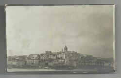 SİYAH BEYAZ İSTANBUL PERA VE GALATA KULESİ DEĞİŞİK BİR KART...