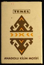 TEKEL KİBRİT ANADOLU KİLİM MOTİFİ 1996