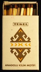 TEKEL KİBRİT ANADOLU KİLİM MOTİFİ 1996