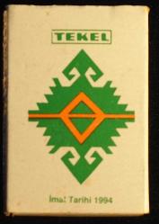 TEKEL KİBRİT ANADOLU KİLİM MOTİFİ 1994
