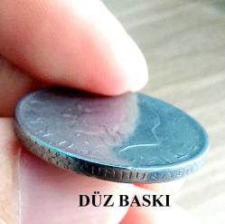 1 LİRA, 1966 ÇÇT düz